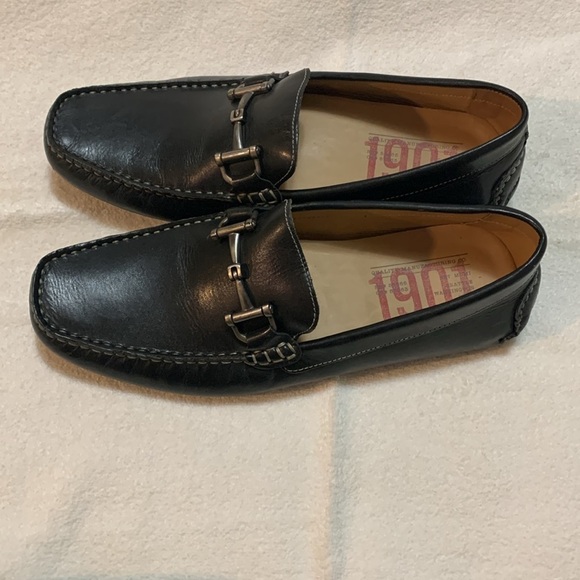 1901 Destin Horsebit Men’s Black Leather Slip On Shoe 11 main image 9